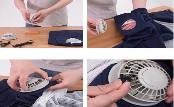 Cách phân biệt áo điều hòa quạt gió của Nhật Bản với áo điều hòa thường